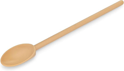 Matfer Bourgeat Exoglass® High Temperature Cooking Spoon, Tan, 15"