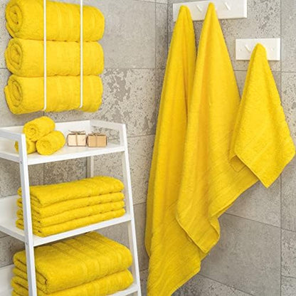 American Soft Linen 100% Cotton Luxury Turkish Towels, 4 PC Bath Towel Set