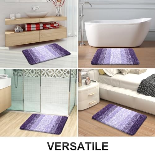 OLANLY Large Bathroom Rugs 50x30, Extra Soft Absorbent Microfiber Bath Rugs