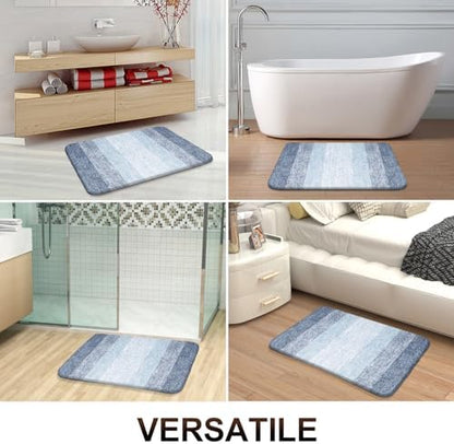 OLANLY Bathroom Runner Rug 44x24, Extra Soft Absorbent Microfiber Bath Rugs