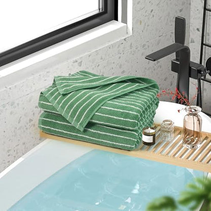 Bath Towels 2 Pack, Lighter & Quick Dry Towels Large 27.5 x 55 inches,