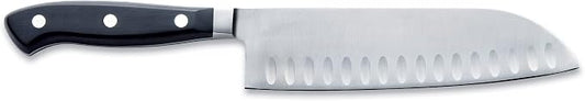F. DICK – Premier Plus Santoku - Classic asian kitchen knife with 7.1" blade & 56 HRC - Ideal for meat & vegetables - Ultra sharp - Stainless steel - Ergonomic handle - High carbon - Made in Germany