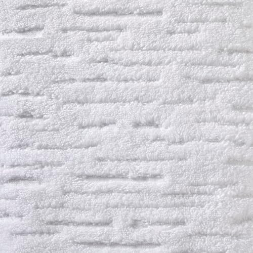 SKL Home CloudSoft Washcloth Set, 4-Piece, 100% Cotton Luxury, White