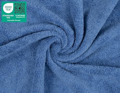 American Soft Linen 100% Cotton Luxury Turkish Towels, 4 PC Washcloth Set