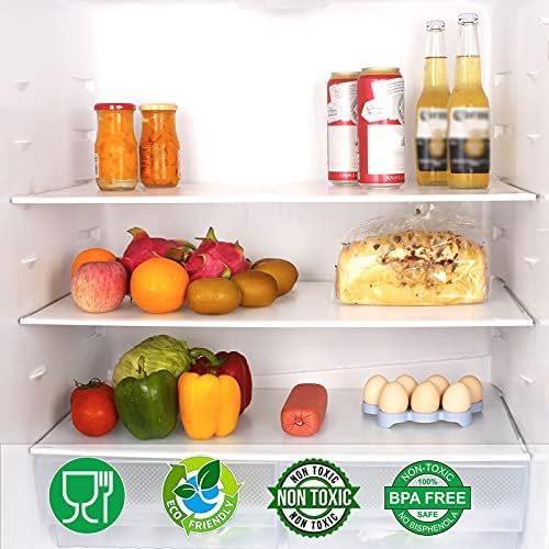 Drawer Liners for Kitchen, Shelf Liners, Washable Oil-Proof Cabinet Liner for Refrigerator, Cabinet, Drawer, Storage, Shelves, Non-Slip Shelf Liner (17.5 Inches x 20 FT x 2 Rolls)…
