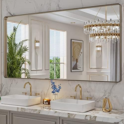 LOAAO 72"X36" Bronze Bathroom Mirrors