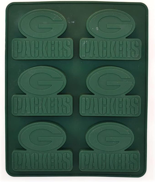 Masterpieces Game Day - FanPans NFL Green Bay Packers Silicone Muffin Pan - Dishwasher Safe