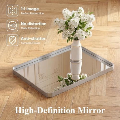 NEWBULIG Bathroom Mirror for Over Sink, 30X48 Inch Wall Vanity Mirror