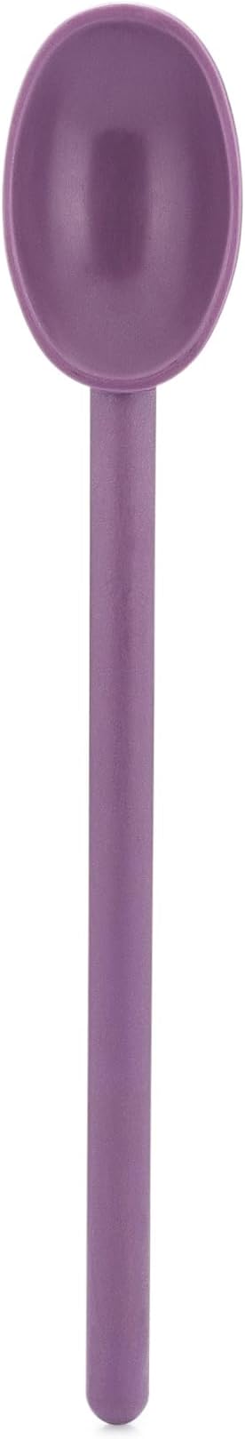 Matfer Bourgeat Exoglass® High Temperature Spoon, Purple, 11 7/8"