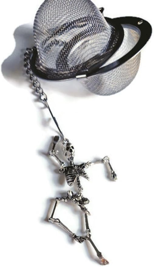 Skeleton Tea Infuser Strainer with Moveable Arms and Legs