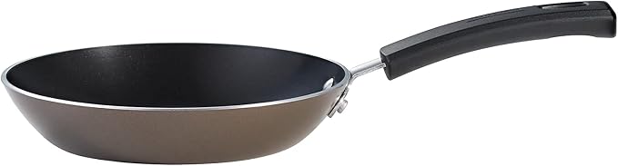 Tramontina Sicilia 8-Inch Small Non Stick Frying Pan, Aluminum Skillet with Nonstick Coating (Hazelnut)