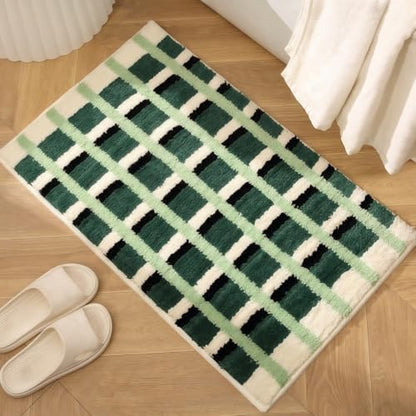GIB Bathroom Rugs 32"x20", Extra Soft Absorbent Bath Mat for Bathroom Floor