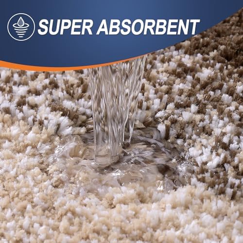 OLANLY Bathroom Rugs Mat 34x21, Extra Soft Absorbent Microfiber Bath Rugs