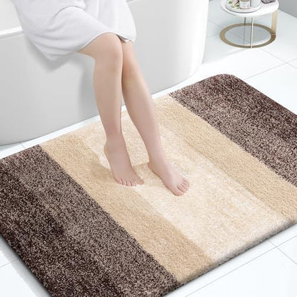 OLANLY Large Bathroom Rugs 47x32, Extra Soft Absorbent Microfiber Bath Rugs