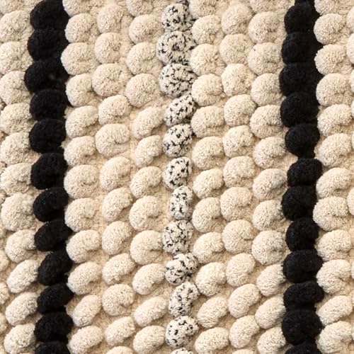SKL Home Roseville Bath Rug, Plush Chenille, Anti-Slip, 20" x 30", Tan