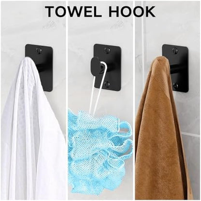 KLJKPA 20-Piece Bathroom Accessories Set, 24 inch Towel Bar