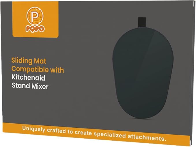 Mixer Sliding Mat Compatible with Kitchenaid 6/7/8 Quart Stand Mixer, Slider Mat Compatible with 5-8 Qt Bowl-Lift Stand Mixer Kitchenaid Mixer Accessories