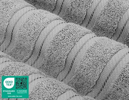 American Soft Linen 100% Cotton Luxury Turkish Towels, 6 Piece Towel Set