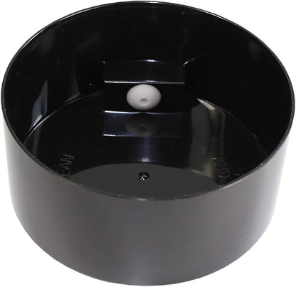 Tightvac - 3oz to 12 Ounce - Patented Airtight Container | Multi-use Vacuum Container Works as Smell Proof Containers for Herbs and Dry Goods. Black Clear