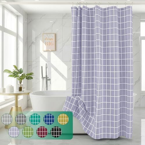 Fabric Shower Curtains for Bathroom-Cloth Modern Farmhouse Shower Curtain