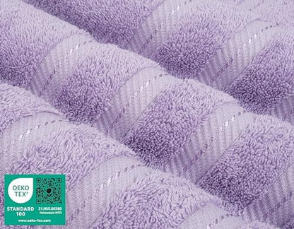 American Soft Linen 100% Cotton Luxury Turkish Towels, 6 Piece Towel Set
