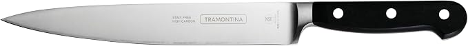 Tramontina Pro Series Forged 8-Inch Carving Knife, Stain-free High-Carbon Steel Kitchen Knives for Slicing Brisket and other Meats