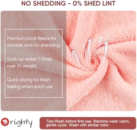 Orighty Washcloths 48 Pack, Ultra Soft Face Towels 12 x 12 inch