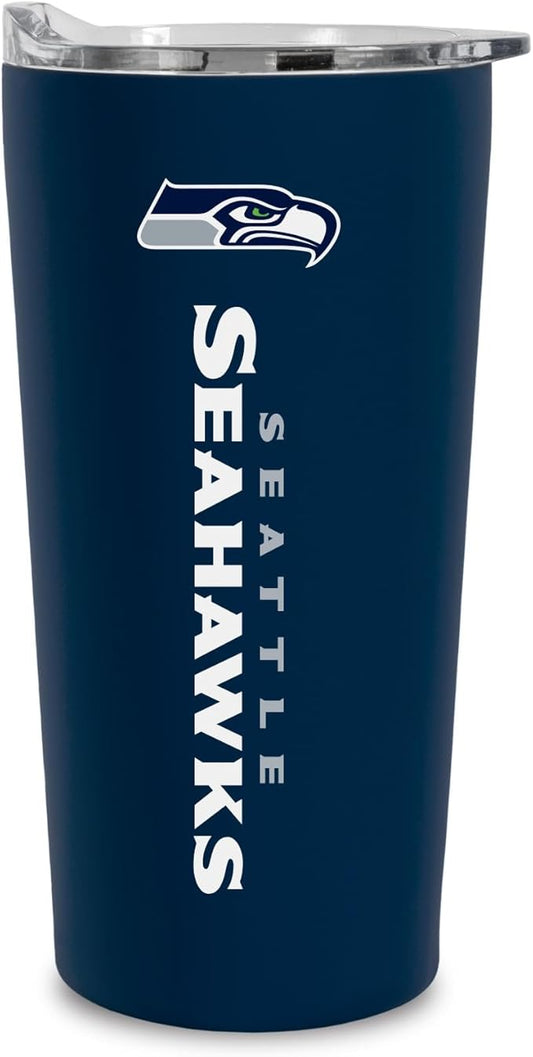 Rico Industries NFL Football Soft Touch, Easy Grip Tumbler