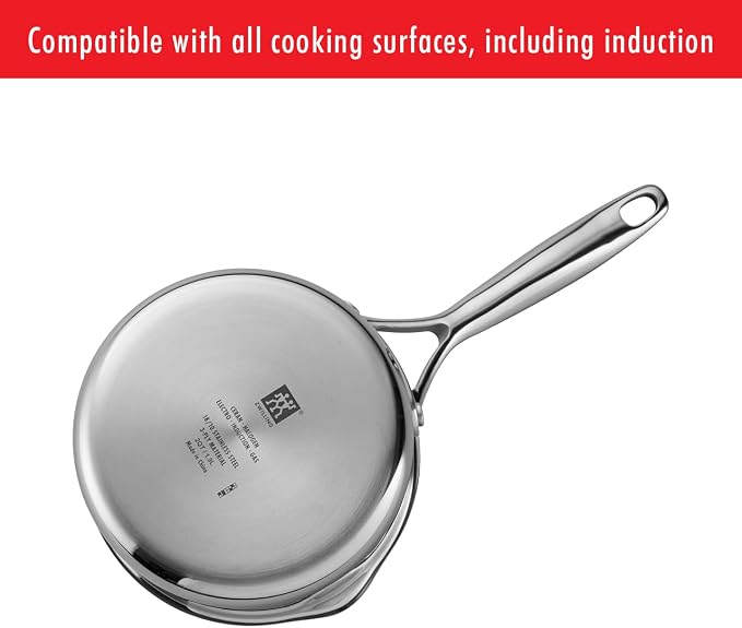 ZWILLING Spirit Energy + 10-pc Stainless Steel Ceramic Nonstick Cookware Set