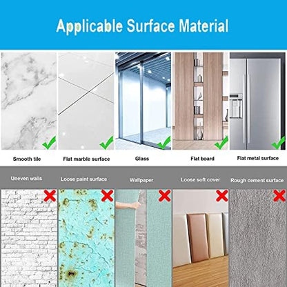 16" x 12" x 4Pcs Acrylic Mirror Sheets, Decorative Wall Mirrors
