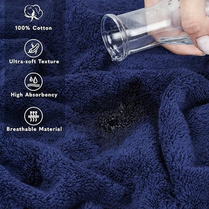 American Soft Linen 100% Cotton Luxury Turkish Towels, 35x70 XL Bath Sheet