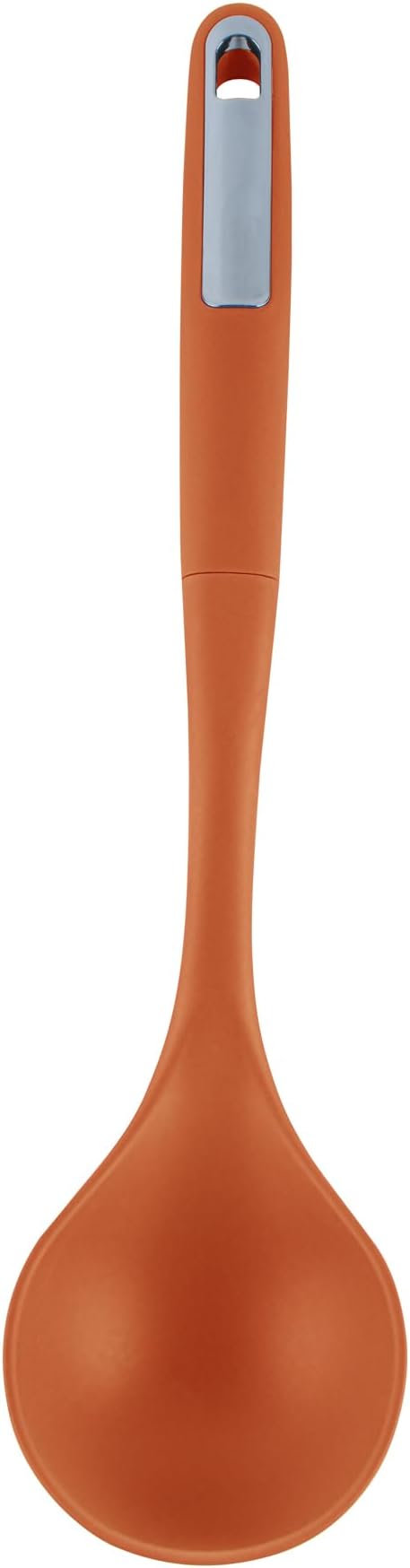 Restaurantware Silicone Utensil Set Pack of 10 Non-Slip Handle 6-Piece Kitchen Tool Set, Heat-Resistant Dishwasher-Friendly Cooking Accessories, Durable Orange Cooking Utensils