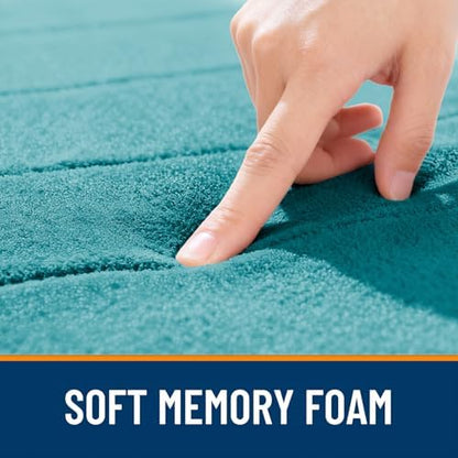 OLANLY Memory Foam Long Bathroom Rugs Runner 44x24, Super Soft Absorbent