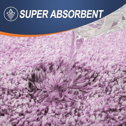 OLANLY Micorfiber Bathroom Rug Set 2 Piece, 47"x20"+24"x16"