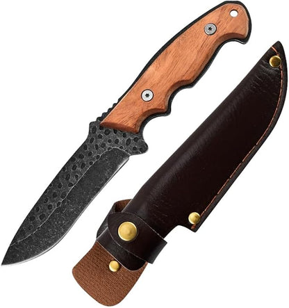 Chef Knife for Meat Cutting,9.2" Stainless Steel Bone Cutting,Sharp and Flexible,Suitable for Processing of Meat,Poultry and Chicken,Meat Cleaver for Kitchen,Camping,Outdoor,BBQ