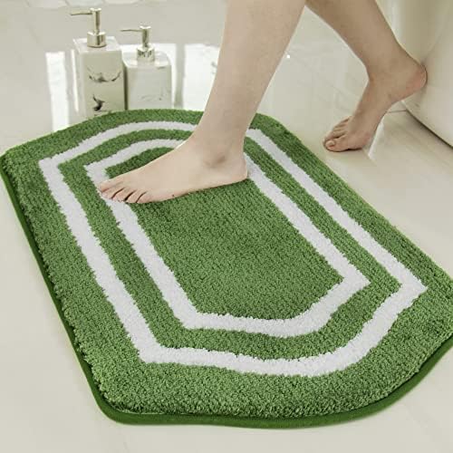 COSY HOMEER Non-Slip Bath Mat Extra Thick Absorbent Plush Washable