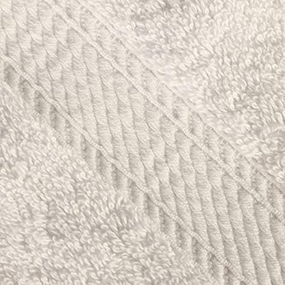 SUPERIOR Egyptian Cotton Ultra Plush & Absorbent, 8 Piece Set, Cream