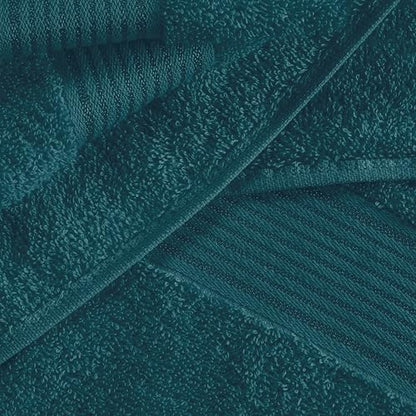 Belizzi Home Cotton 2 Pack Oversized Bath Sheet 35x70, Large Bath Sheet, Ultra Soft, Absorbent, Compact, Oeko-TEX Certified, Recyclable, Quick Drying and Lightweight Towel - Teal