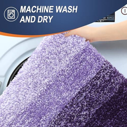 OLANLY Large Bathroom Rugs 50x30, Extra Soft Absorbent Microfiber Bath Rugs
