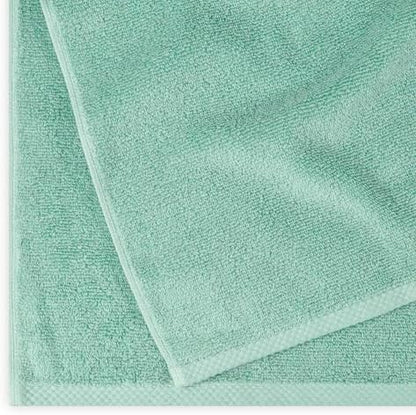 Amazon Basics 2-Pack Quick-Dry Lightweight Moisture Absorbing Bath Towel, 100% Cotton, 54" x 30", Seafoam Green