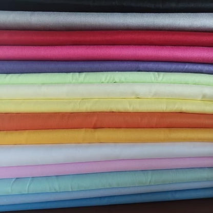 7 pcs 20" x 20" Cotton Fabric DIY Making Supplies Quilting Patchwork Fabric Fat Quarter Bundles DIY for Quilting Cotton Patchwork Cushions (16COLORS, 20" x 20")