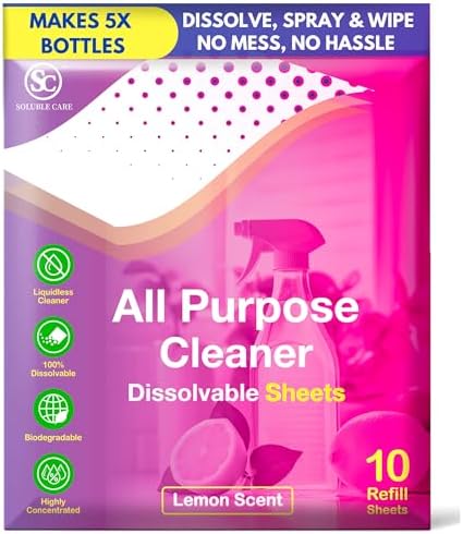 Whole House Cleaning Sheet Kit: Earth-Friendly, 5-Pack