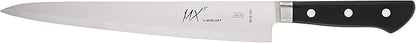 Mercer Culinary MX3 Premium San Mai VG-10 Steel Core Blade Sujihiki Knife, 240mm 9.5 Inch,Black