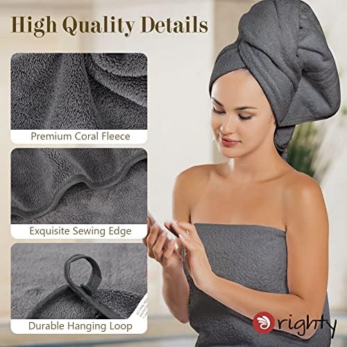 Orighty Bath Towels, Soft Feel Bath Towel, 4 Pack (27'' x 54'')