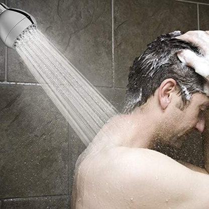 AISOSO Fixed Shower Head High Pressure 3 Inch Showerhead Chrome