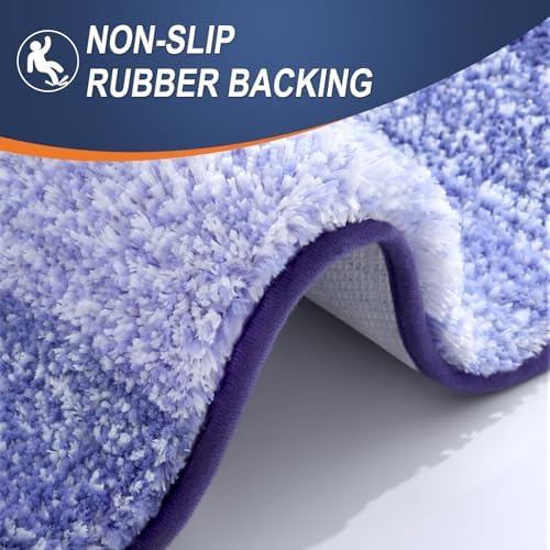 OLANLY Bathroom Rugs Mat 34x21, Extra Soft Absorbent Microfiber Bath Rugs