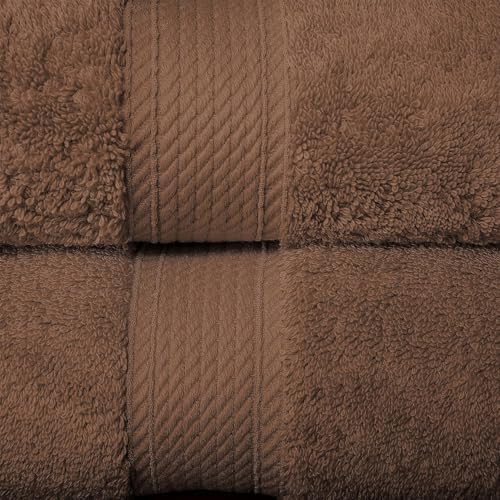 Superior Egyptian Cotton Ultra Plush & Absorbent, 10 Piece Set, Chocolate
