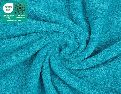 American Soft Linen 100% Cotton Luxury Turkish Towels, 4 PC Washcloth Set