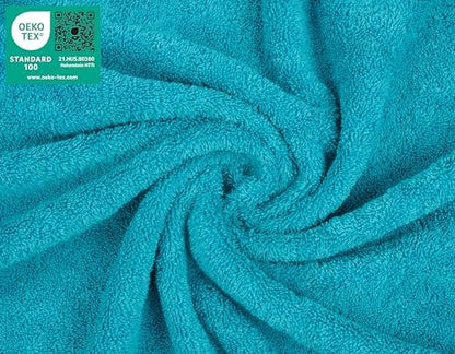 American Soft Linen 100% Cotton Luxury Turkish Towels, 4 PC Washcloth Set