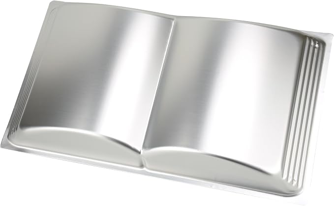 Book Shape Cake Pan, 3D Birthday Cake Pan, Aluminum Alloy Cake Molds Nonstick Baking Tools